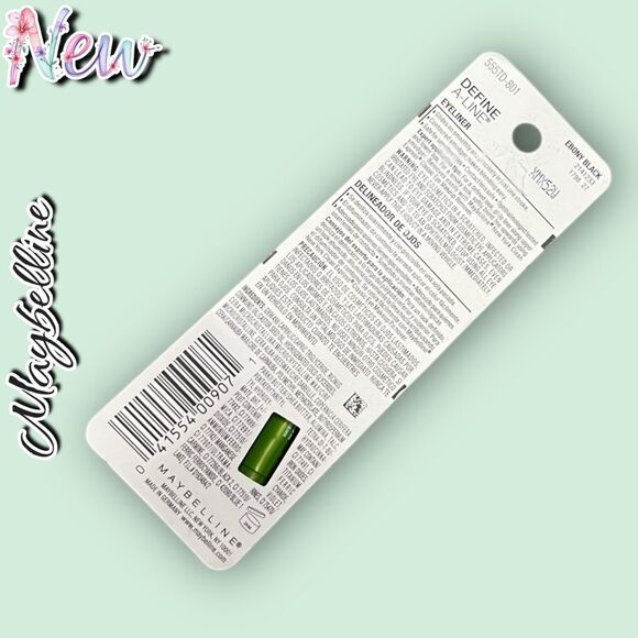 New Maybelline Define-A-Line Mechanical Eyeliner – 801 Ebony Black - Picture 3 of 5